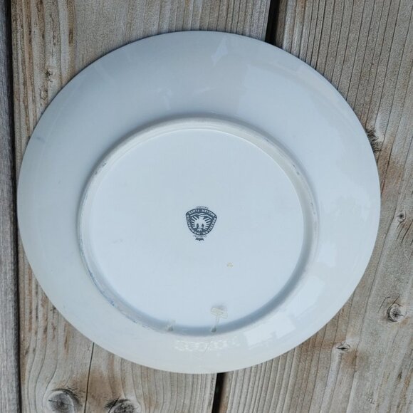 Vintage BERLIN Collector Plate Black and White Qualitat Bavaria Porcelain Muller - Picture 4 of 4